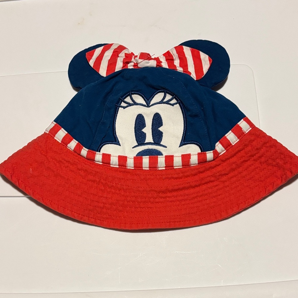 Red and Blue Mickey Mouse Bucket Hat